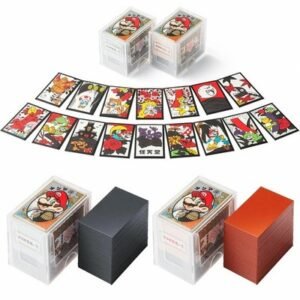 Nintendo Super Mario Bros. Hanafuda set of Red & Black Japanese Playing Cards