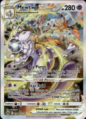 Mewtwo V Star