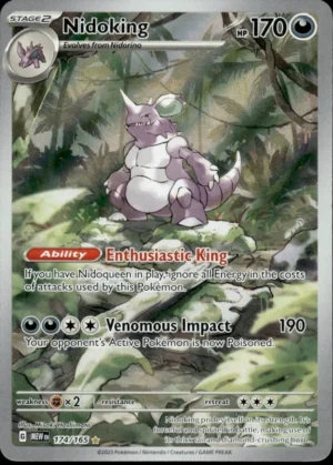 Nidoking Illustration Rare