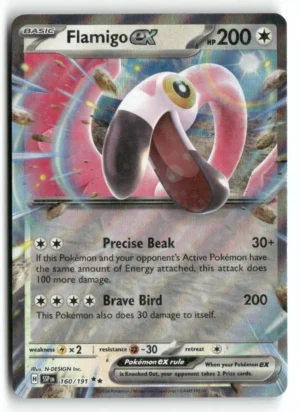 SV08: Surging Sparks #160/191 Flamigo ex