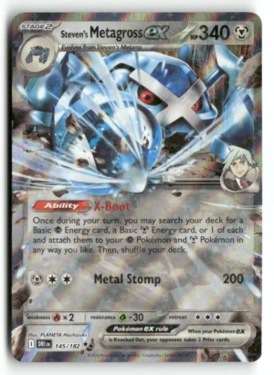 SV10: Destined Rivals #145/182 Steven's Metagross ex