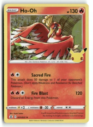 Celebrations #001/025 Ho-Oh
