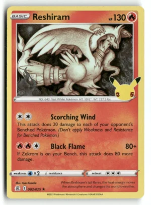 Celebrations #002/025 Reshiram