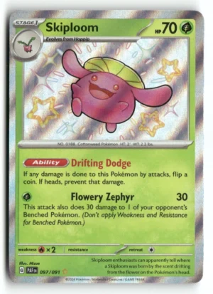 SV4a: Shiny Treasure ex #196/190 Skiploom