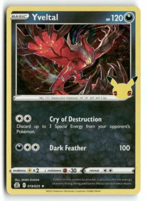 Celebrations #019/026 Yveltal