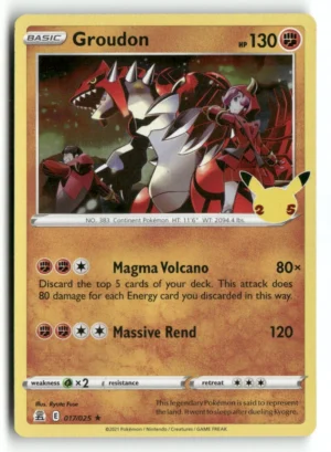 Celebrations #017/025 Groudon
