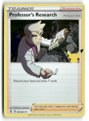 Celebrations #023/025 Professor's Research [Professor Oak]