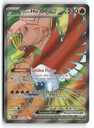 SV10: Destined Rivals #209/182 Ethan's Ho-Oh ex