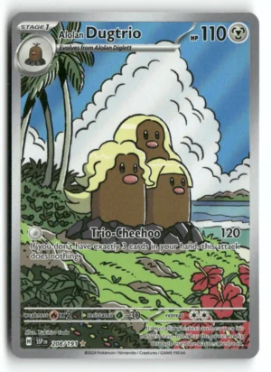 SV08: Surging Sparks #208/191 Alolan Dugtrio