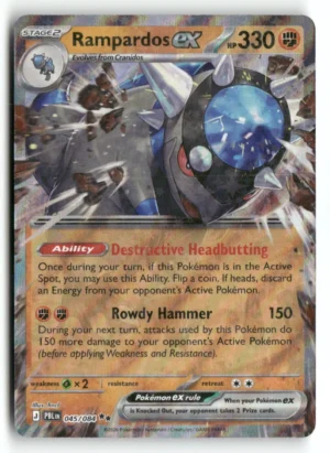 ME05: Pitch Black #045/084 Rampardos ex