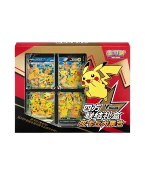 Pokemon Chinese V-Union Pikachu Collection Box