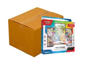 Pokemon 30th Anniversary First Partner Illustration Series 3 x6(Sealed Case)